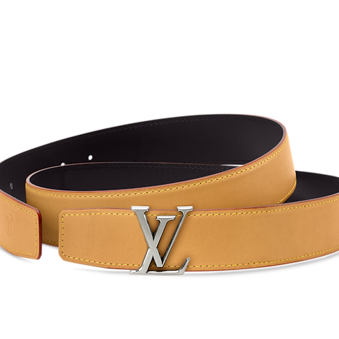 Men - LV Atelier 35MM Reversible Belt Men Accessories Belts | LOUIS VUITTON (Product zoom)