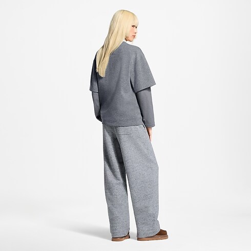 Women - LV Bijoux Layered Sleeved Top Women Ready-to-Wear T-shirts and Sweatshirts | LOUIS VUITTON (Product zoom)