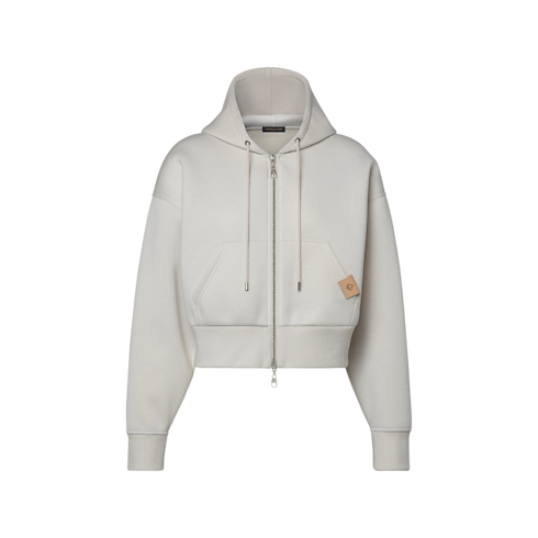 Women - LV Bijoux Zip-Up Hoodie Women Ready-to-Wear T-shirts and Sweatshirts | LOUIS VUITTON (Product zoom)