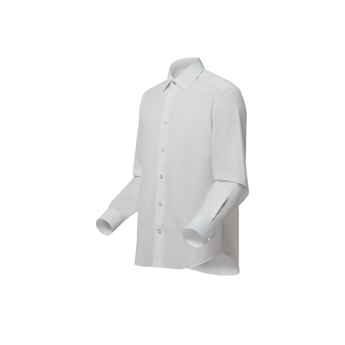 Men - LV Blason Classic Shirt Men Ready-to-Wear Shirts | LOUIS VUITTON (Product zoom)