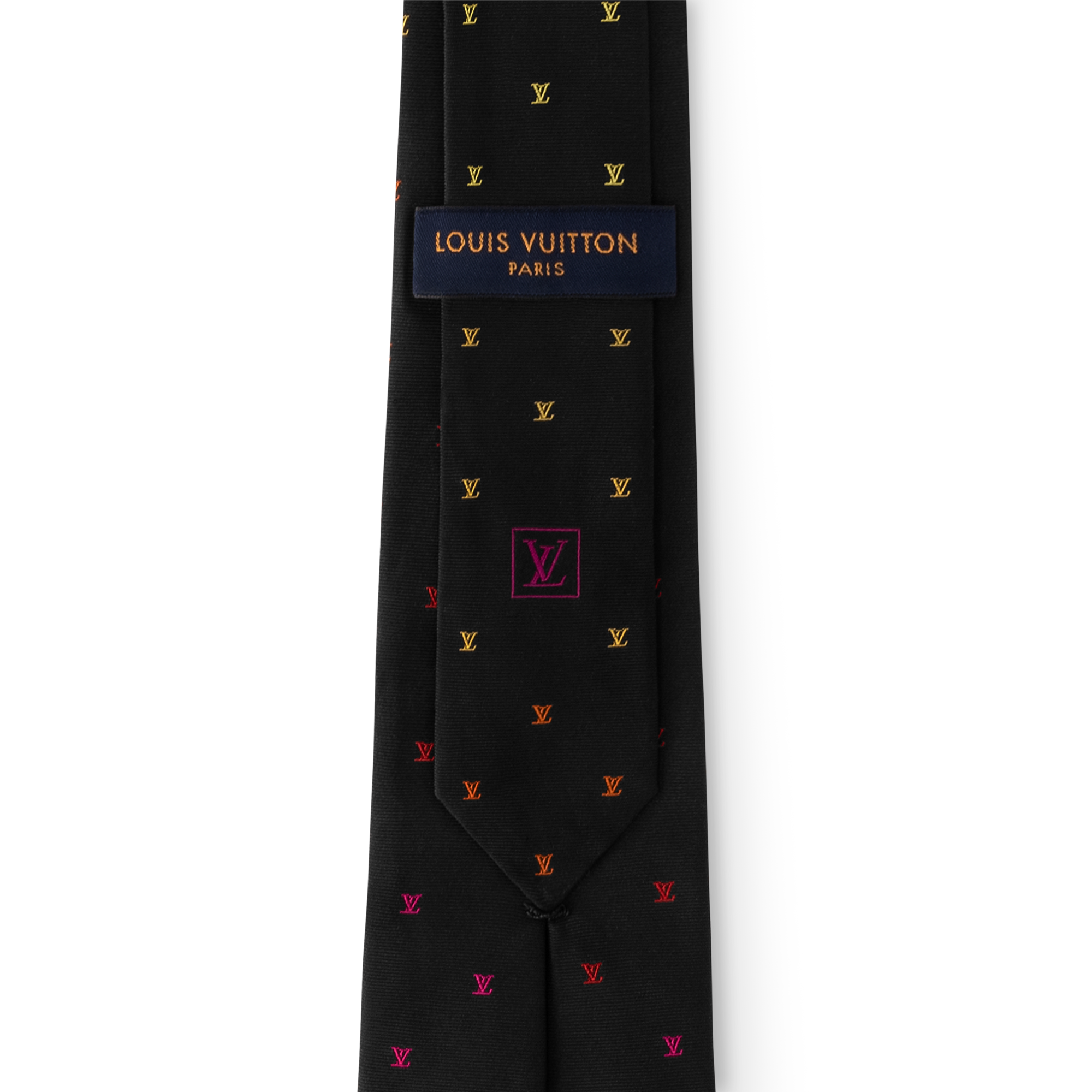Men - LV Blason Shading Tie S00 Men Accessories Ties and Pocket Squares | LOUIS VUITTON (Product zoom)