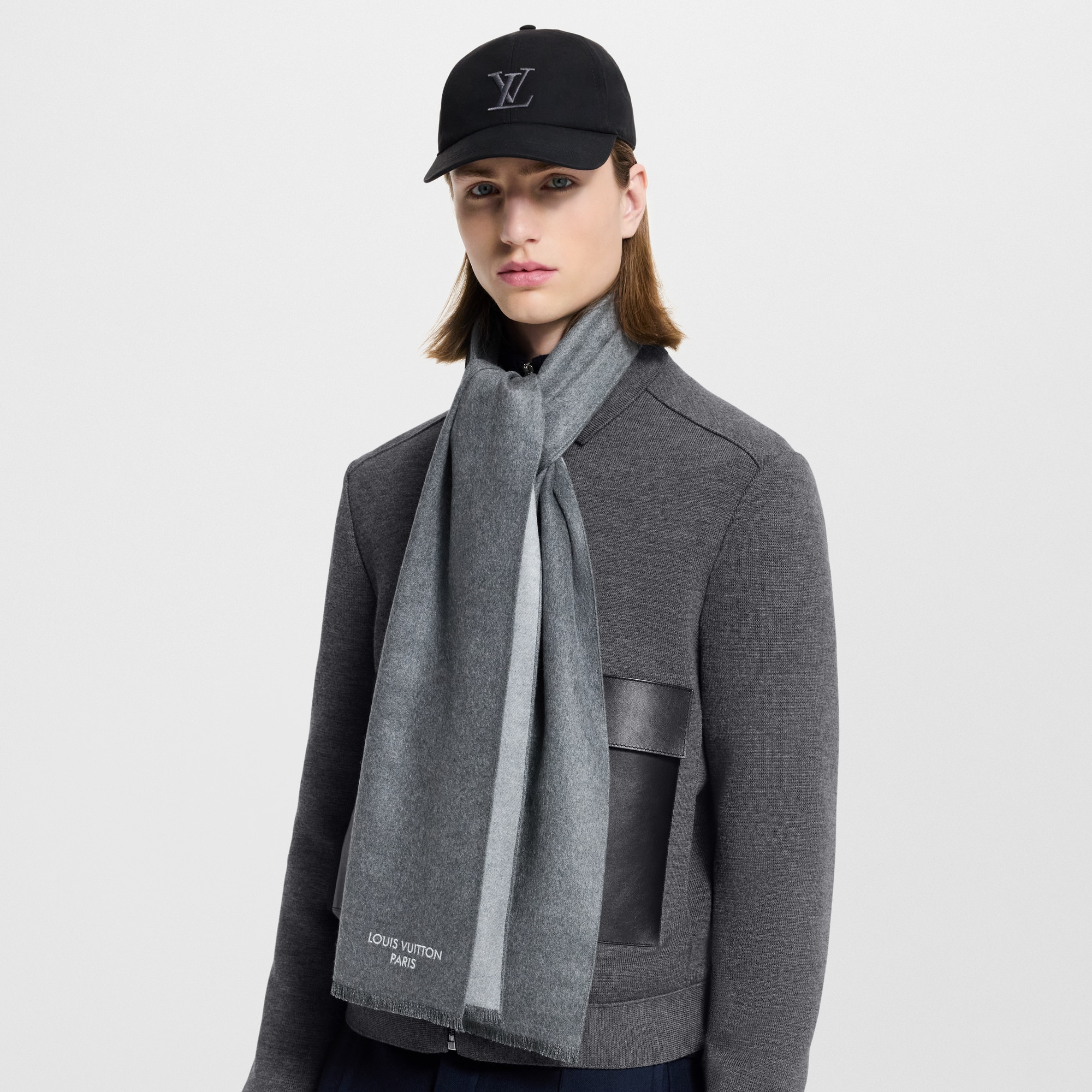 Men - LV Bliss Scarf S00 Men Accessories Scarves | LOUIS VUITTON (Product zoom)