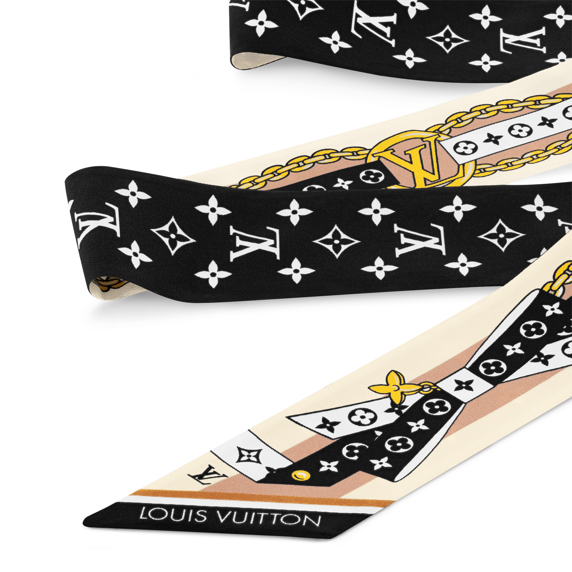 Women - LV Bow BB Bandeau S00 Women Accessories Silk Squares and Bandeaux | LOUIS VUITTON (Product zoom)