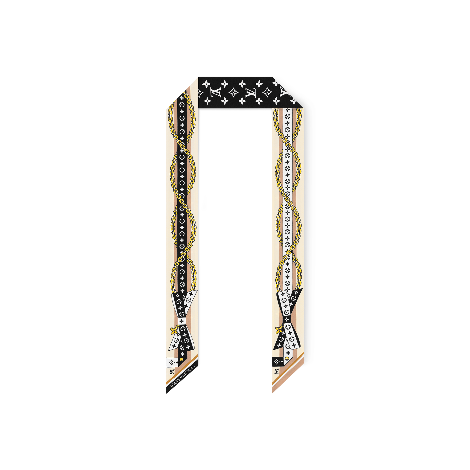 Women - LV Bow BB Bandeau S00 Women Accessories Silk Squares and Bandeaux | LOUIS VUITTON (Product zoom)