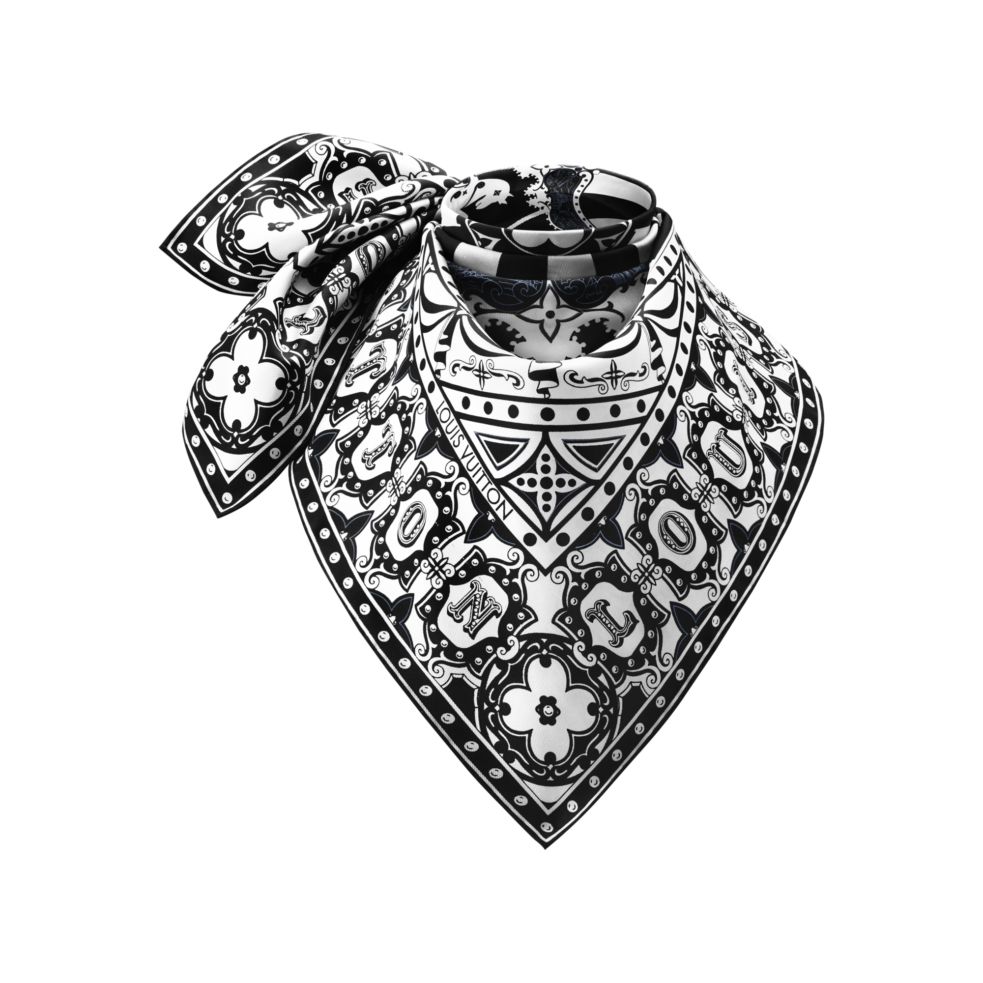 Women - LV Carrousel Square 70 S00 Women Accessories Silk Squares and Bandeaux | LOUIS VUITTON (Product zoom)