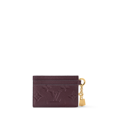 LV Charms Card Holder back view