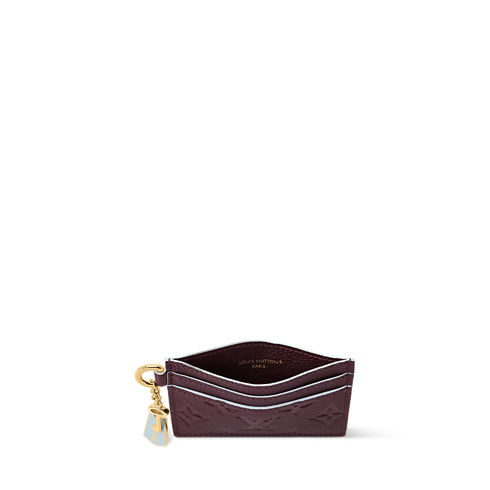 LV Charms Card Holder interior view