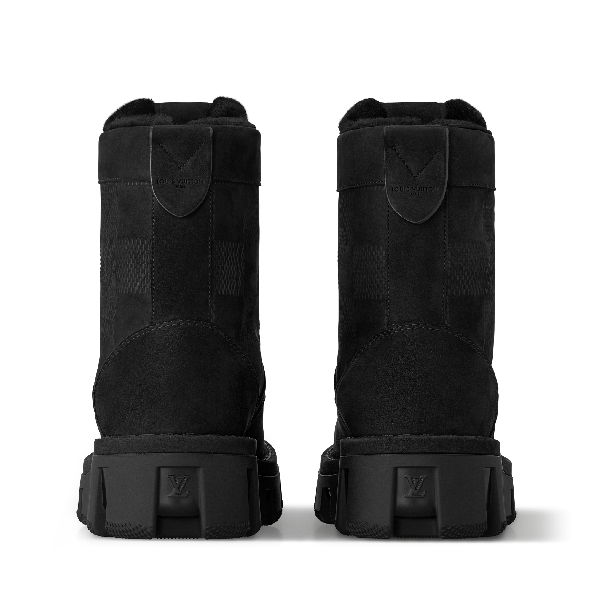 Men - LV Checker Ranger Boots  Men Shoes Boots | LOUIS VUITTON (Product zoom)