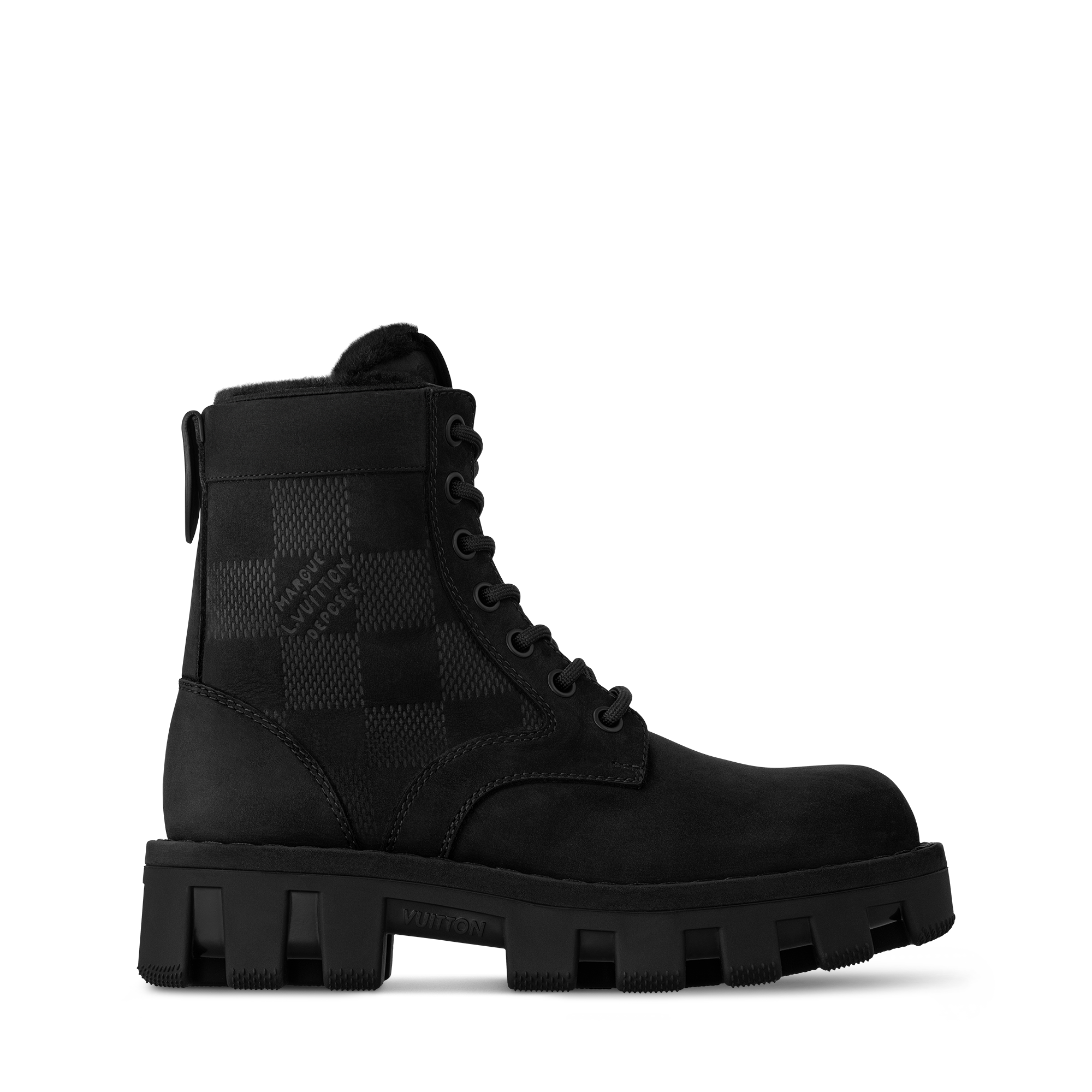 Men - LV Checker Ranger Boots  Men Shoes Boots | LOUIS VUITTON (Product zoom)