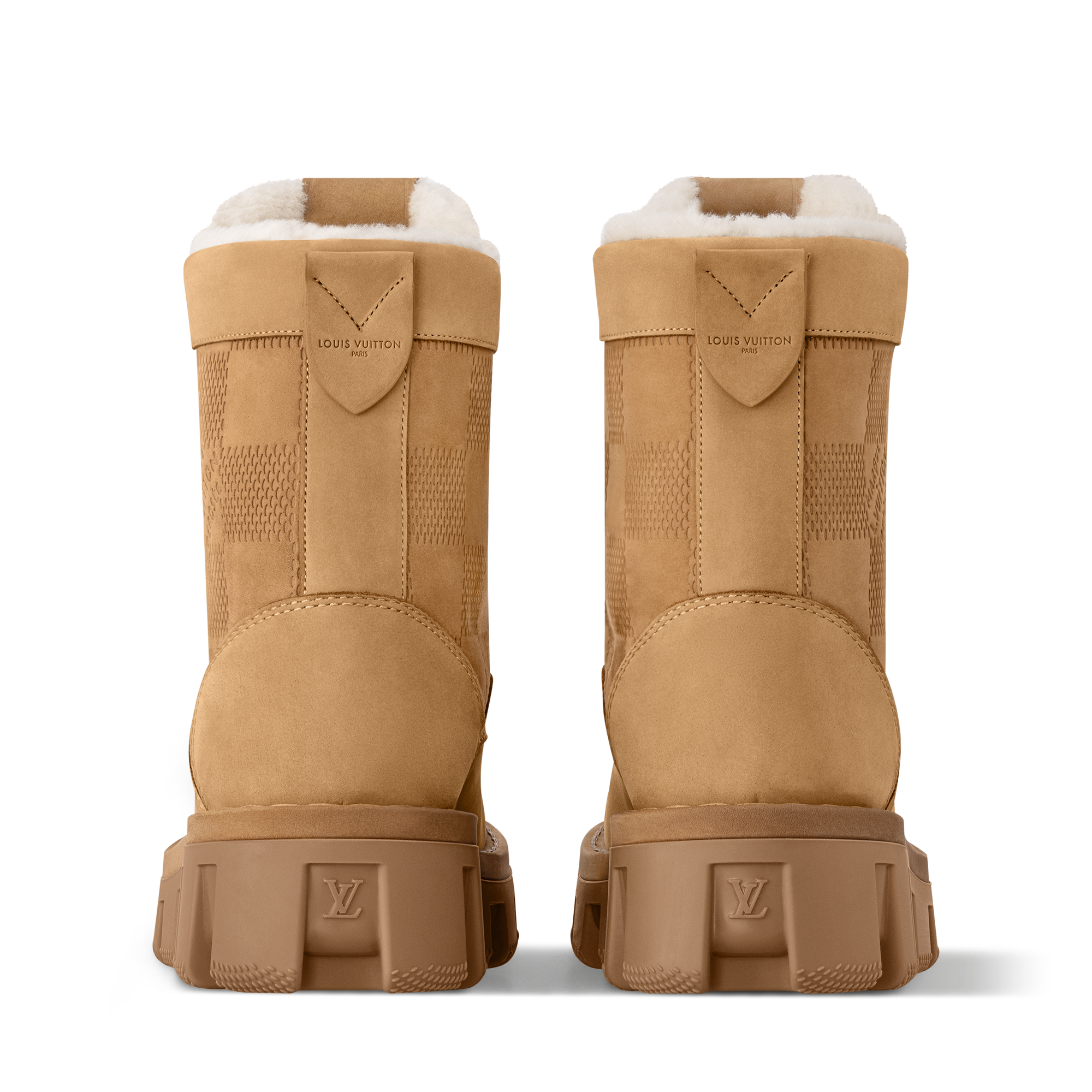 Men - LV Checker Ranger Boots  Men Shoes Boots | LOUIS VUITTON (Product zoom)