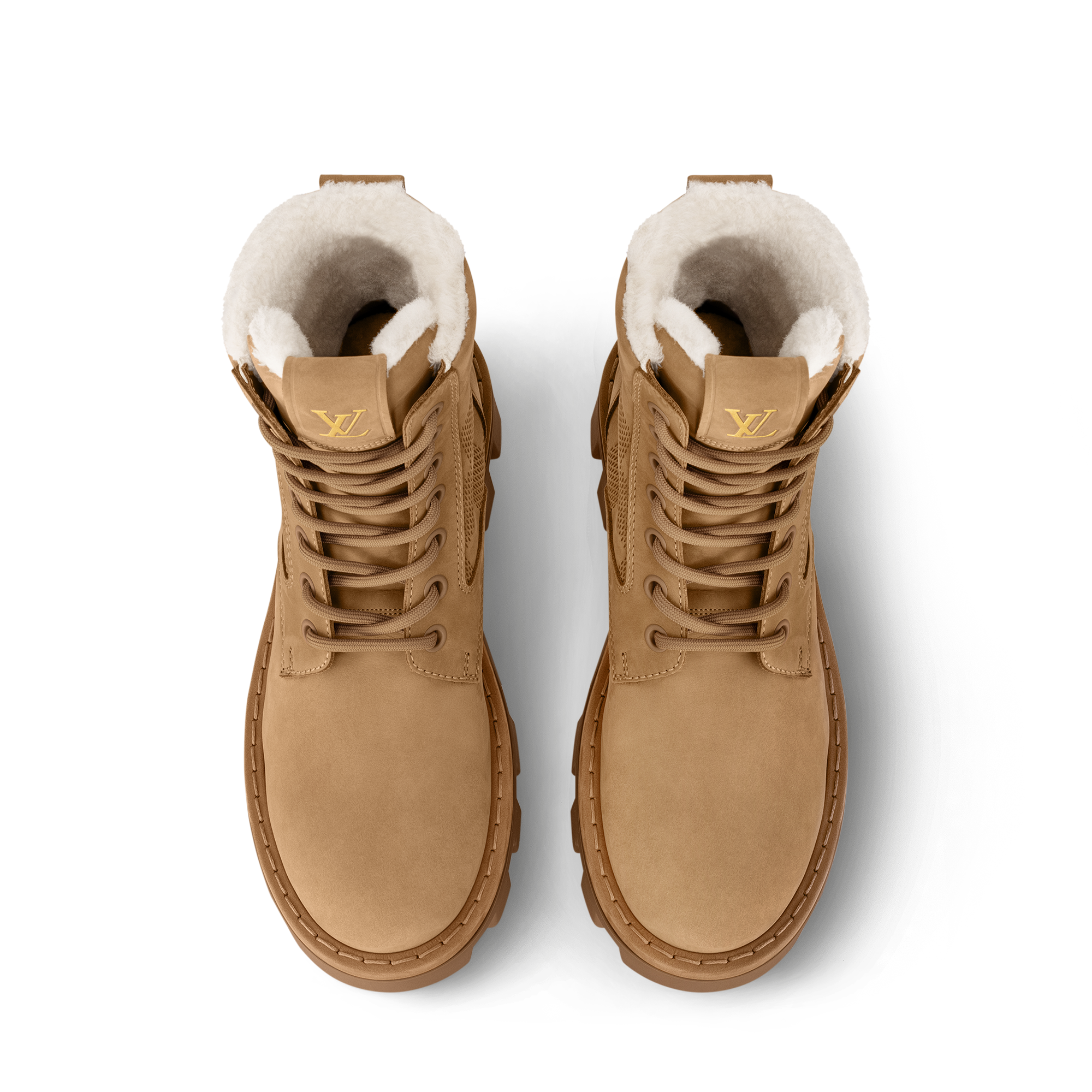 Men - LV Checker Ranger Boots  Men Shoes Boots | LOUIS VUITTON (Product zoom)