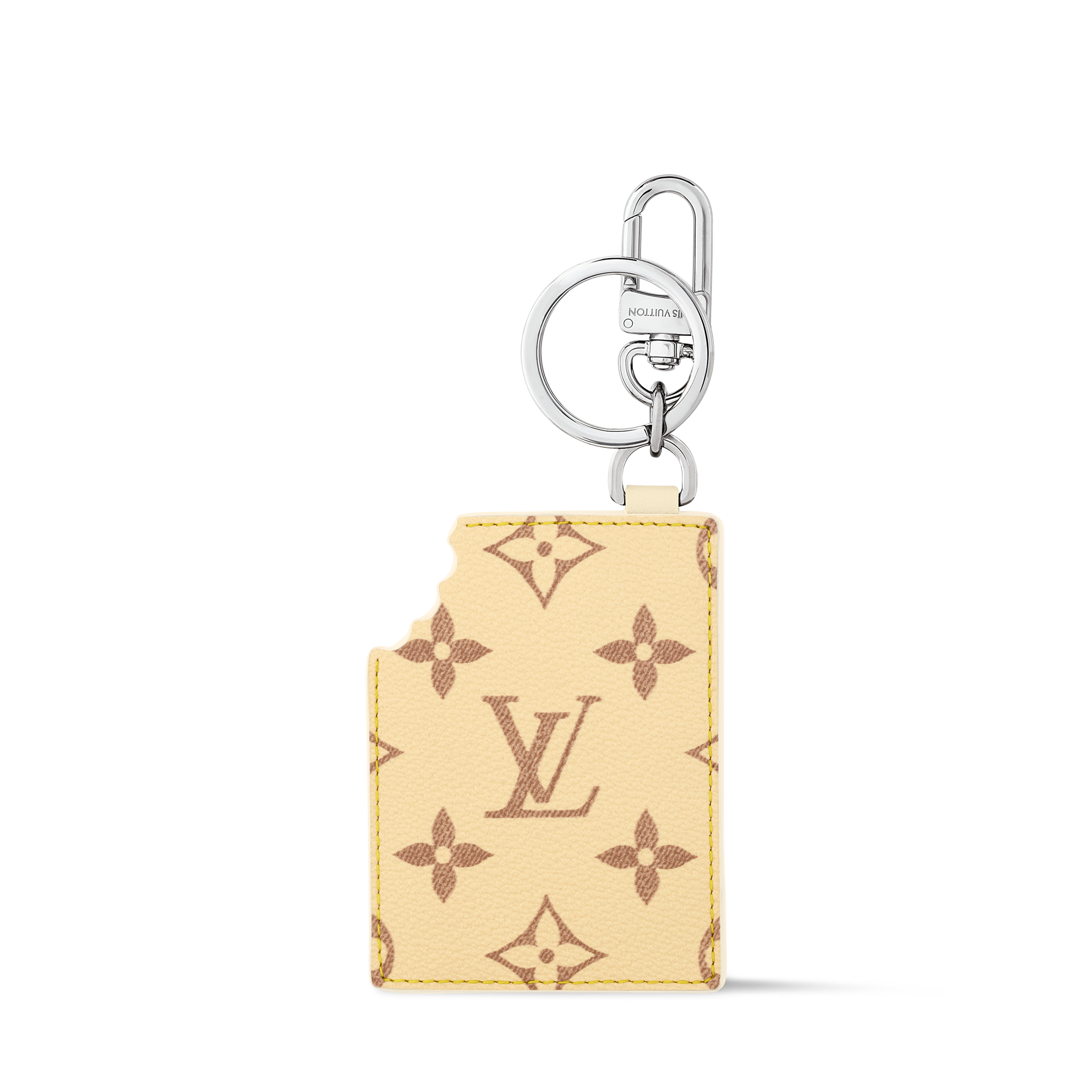 Men - LV Chocolate Bar Key Holder and Bag Charm S00 Men Accessories Bag Charms and Keyholders | LOUIS VUITTON (Product zoom)