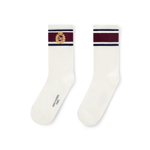 Men - LV Crest Socks S00 Men Accessories Home Textiles | LOUIS VUITTON (Product zoom)