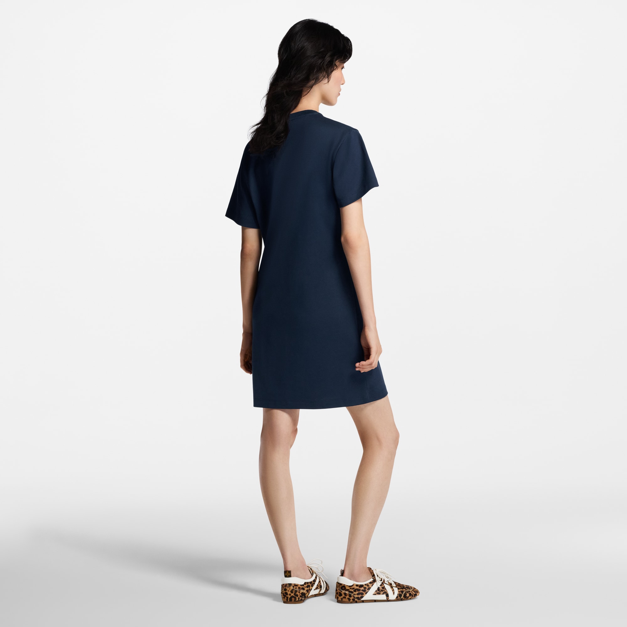 Women - LV Crest T-Shirt Dress  Women Ready-to-Wear Dresses | LOUIS VUITTON (Product zoom)