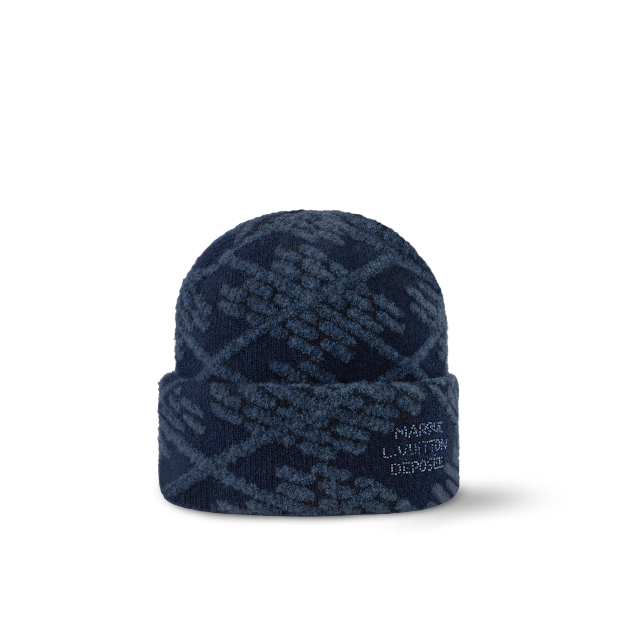 Men - LV Crush Damier Argyle Beanie S00 Men Accessories Hats, Beanies and Gloves | LOUIS VUITTON (Product zoom)