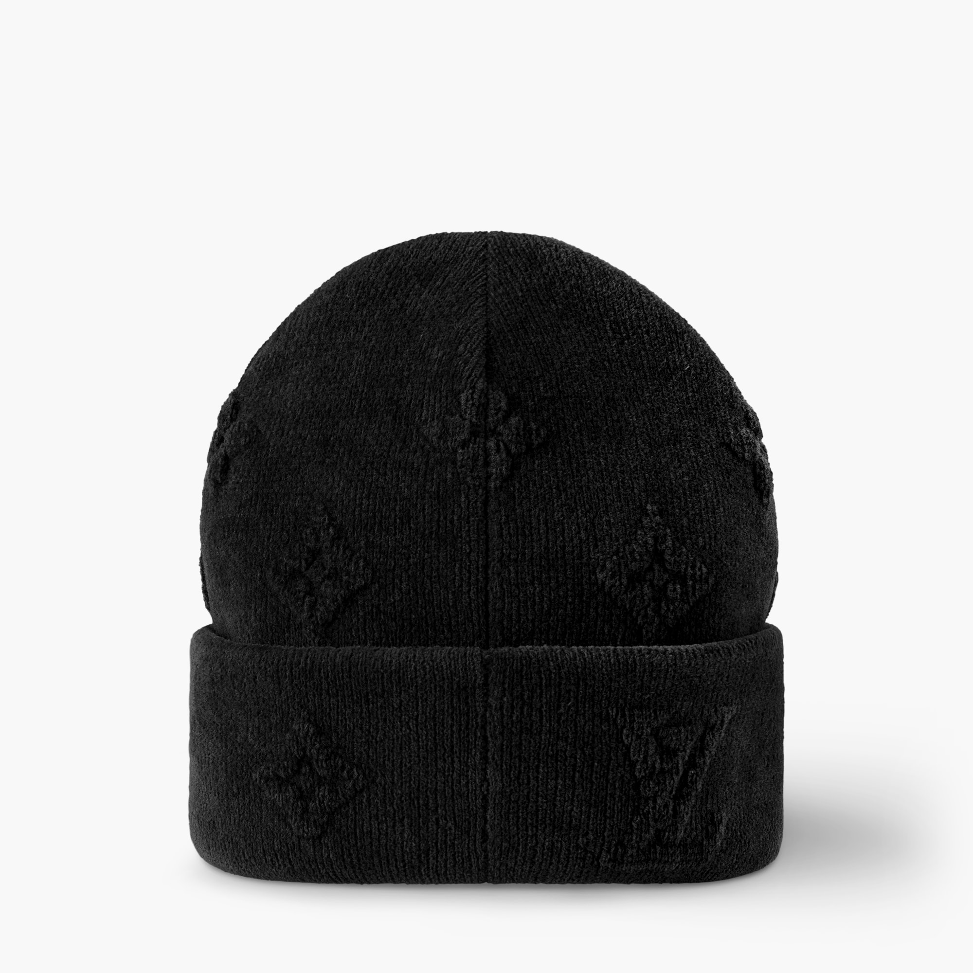 Monogram Eclipse Louis Vuitton Black Beanie Black Louis Vuitton