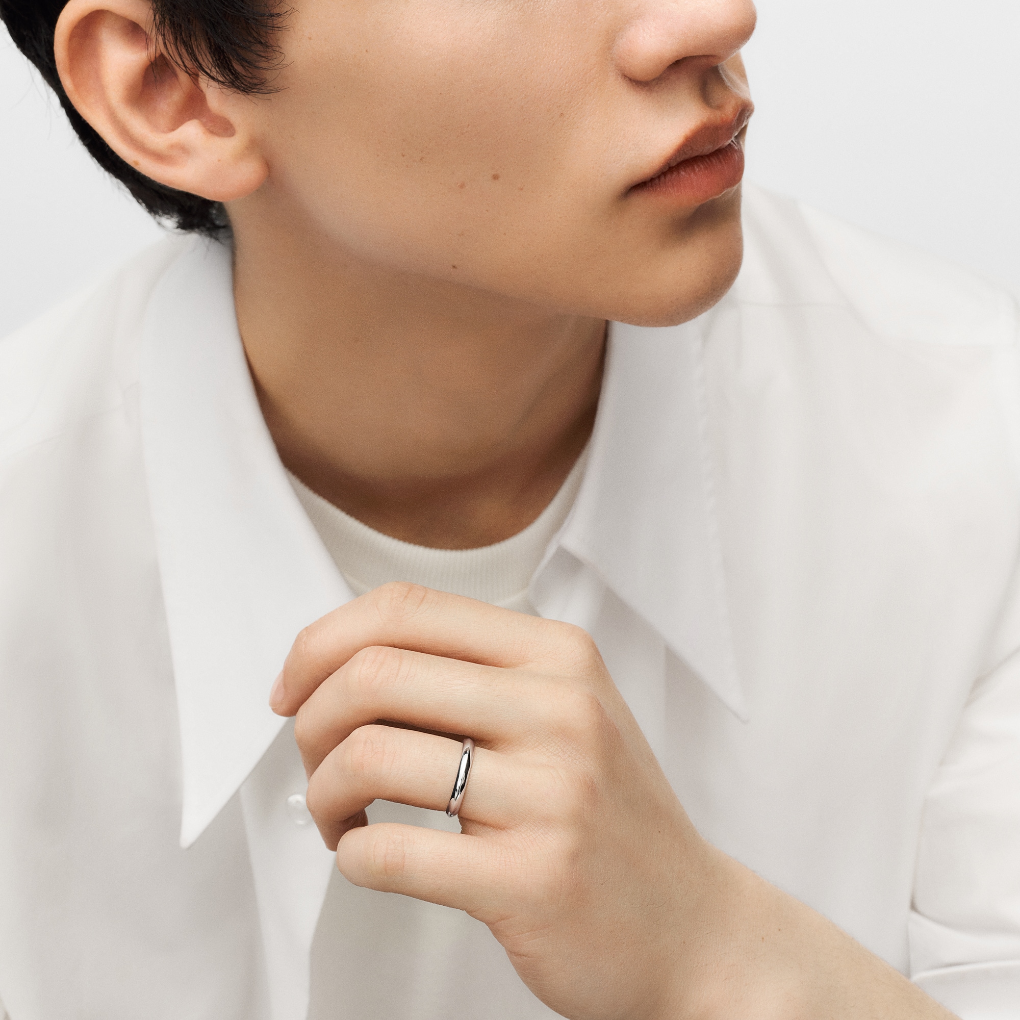 Jewellery - LV Diamonds 3MM Wedding Band, Platinum  Jewellery Categories Wedding Bands | LOUIS VUITTON (Product zoom)