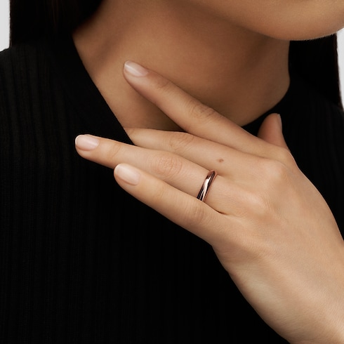 Jewellery - LV Diamonds 4MM Wedding Band, Pink Gold Jewellery Categories Wedding Bands | LOUIS VUITTON (Product zoom)