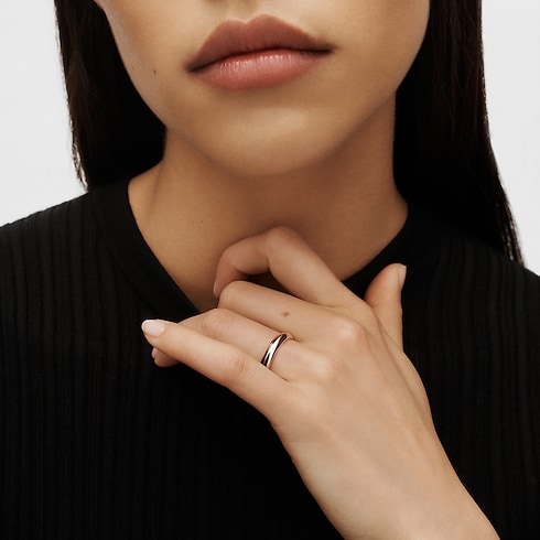 Jewellery - LV Diamonds 4MM Wedding Band, Pink Gold Jewellery Categories Wedding Bands | LOUIS VUITTON (Product zoom)