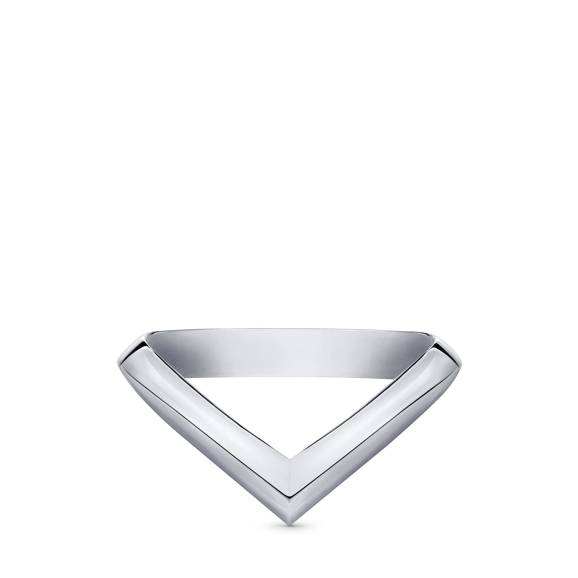 Jewellery - LV Diamonds V Ring, Platinum  Jewellery Categories Wedding Bands | LOUIS VUITTON (Product zoom)