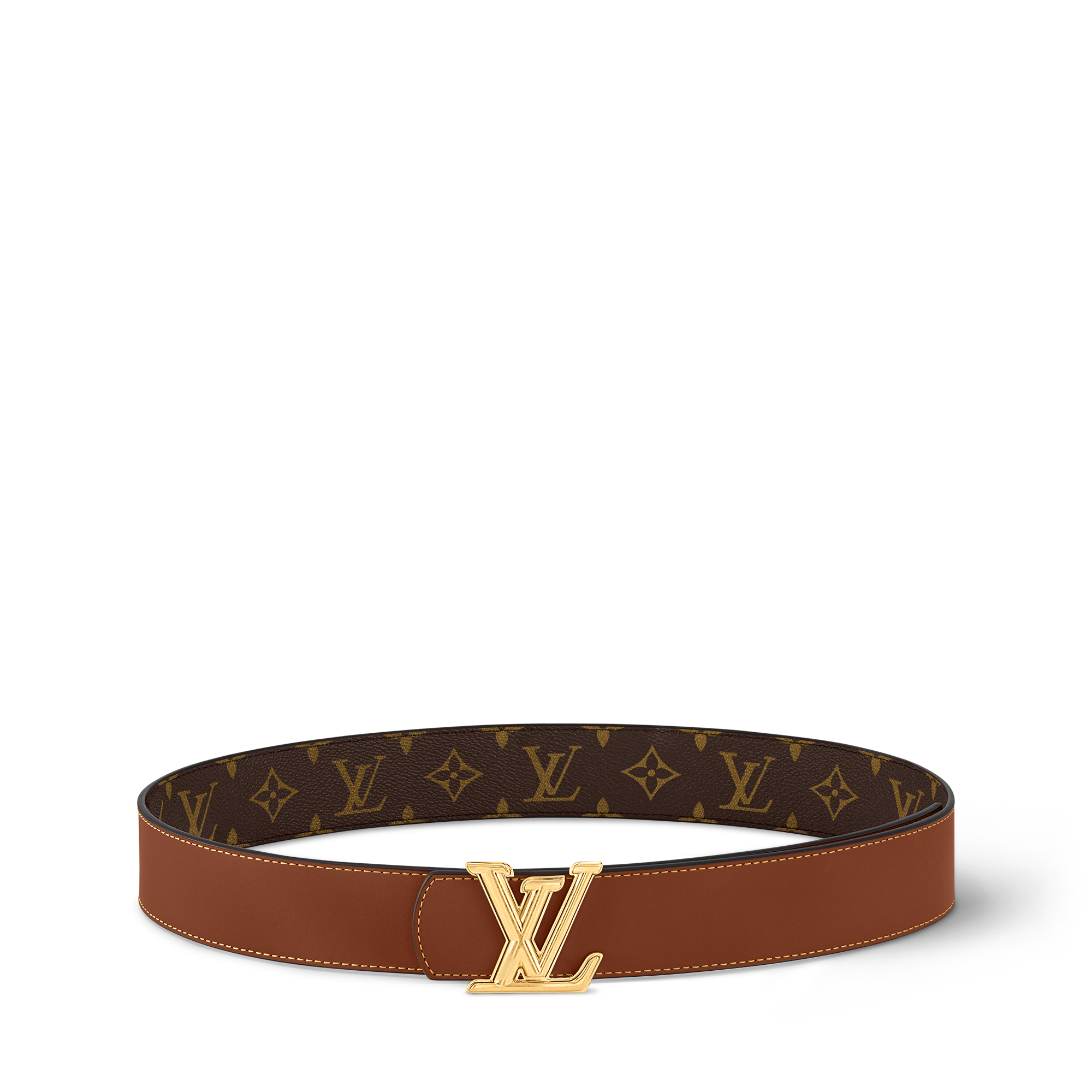 Men - LV Dimension 40MM Reversible Belt Monogram Canvas Men Accessories Belts | LOUIS VUITTON (Product zoom)