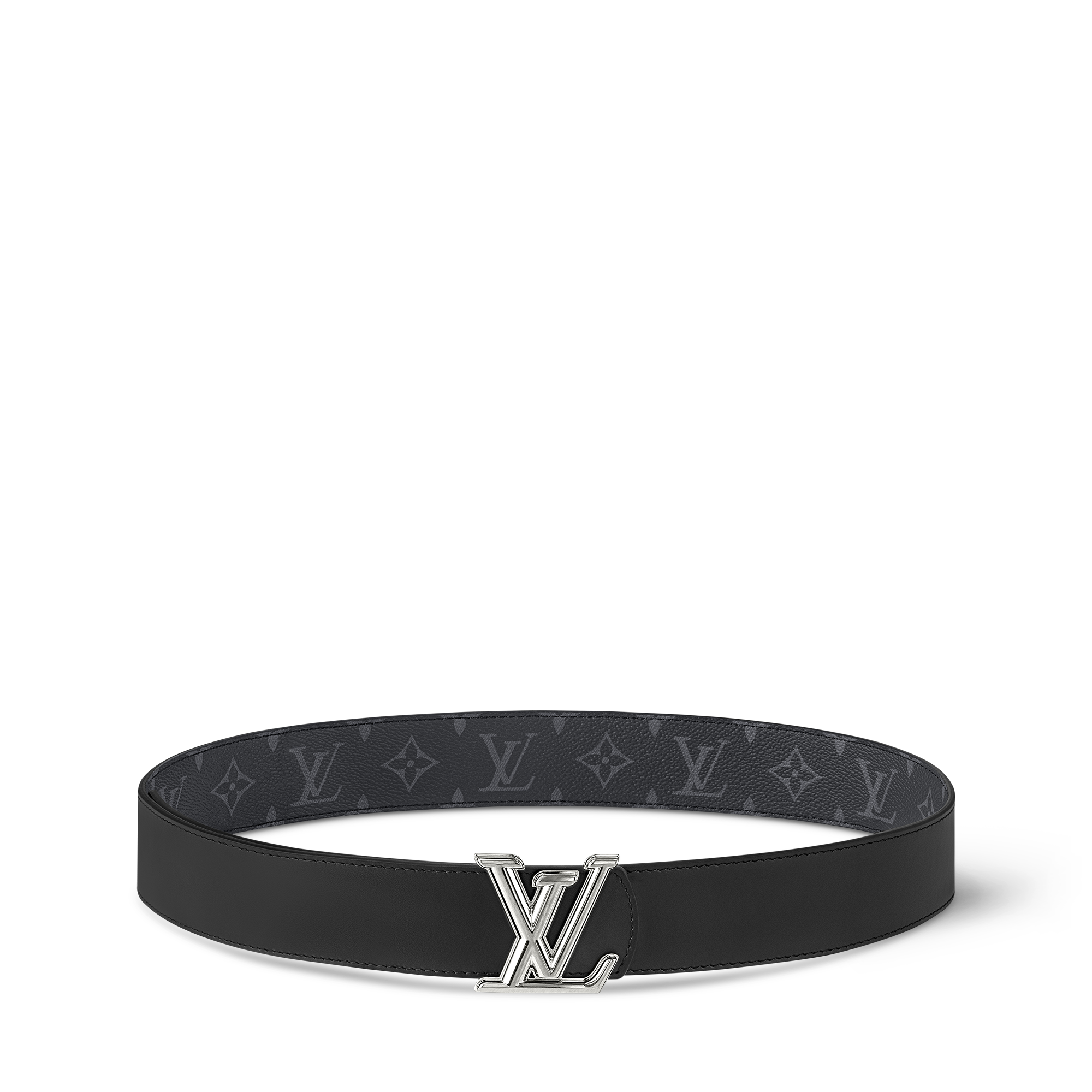 Men - LV Dimension 40MM Reversible Belt Monogram Eclipse Canvas Men Accessories Belts | LOUIS VUITTON (Product zoom)