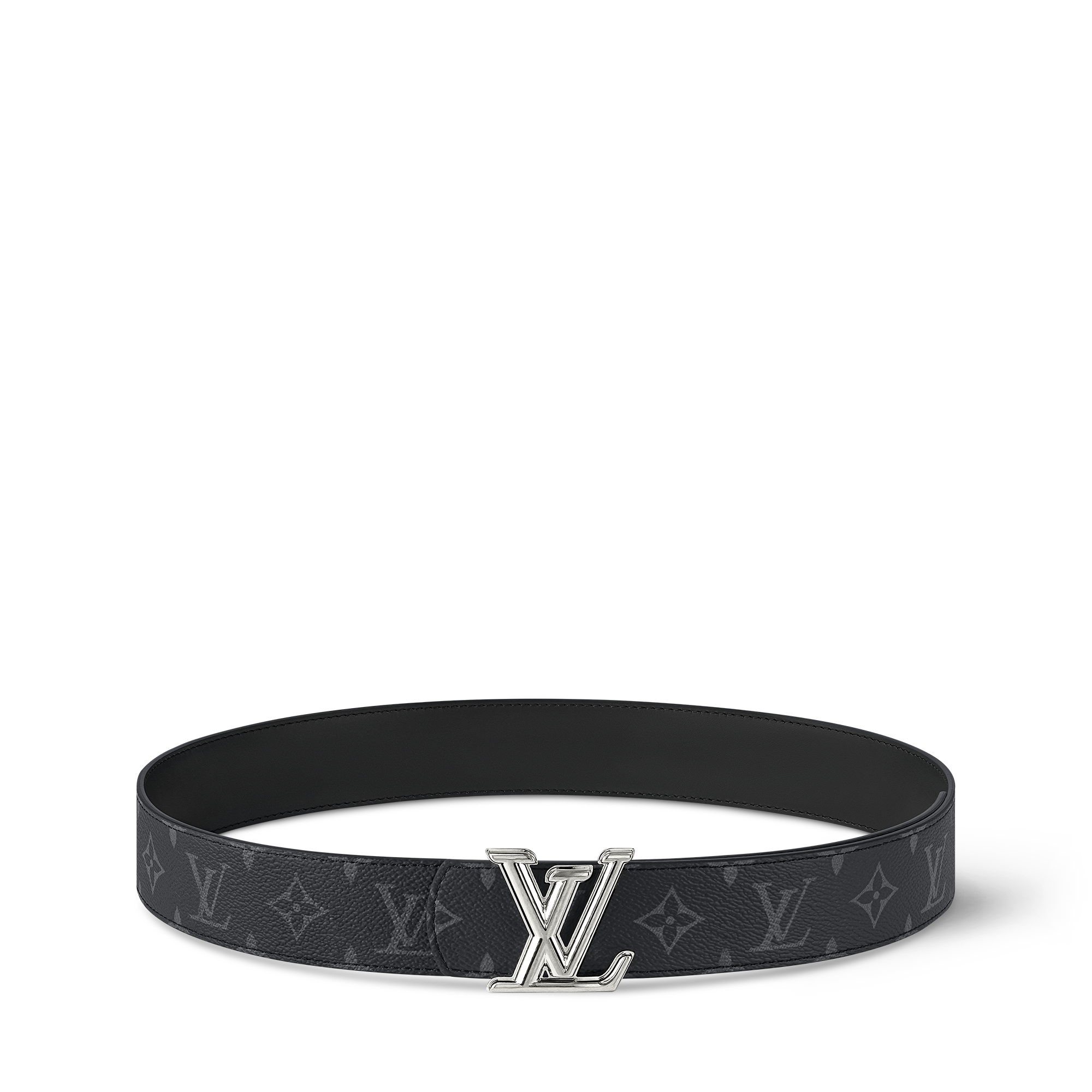 Men - LV Dimension 40MM Reversible Belt Monogram Eclipse Canvas Men Accessories Belts | LOUIS VUITTON (Product zoom)