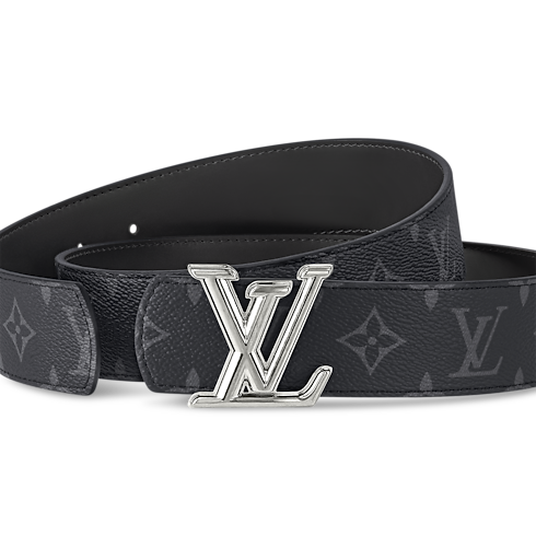 Men - LV Dimension 40MM Reversible Belt Monogram Eclipse Canvas Men Accessories Belts | LOUIS VUITTON (Product zoom)