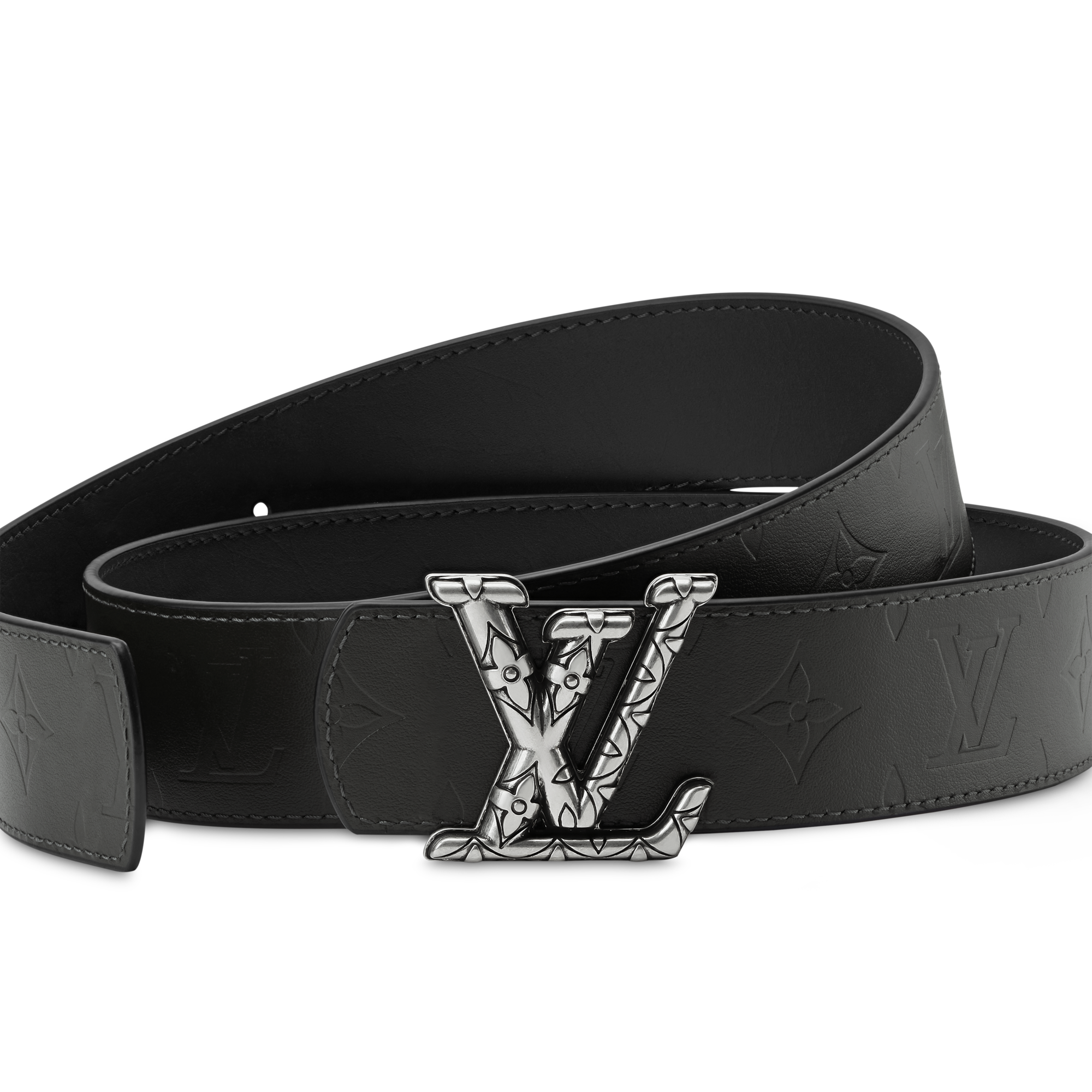 Men - LV Dimension Drift 40MM Reversible Belt  Men Accessories Belts | LOUIS VUITTON (Product zoom)