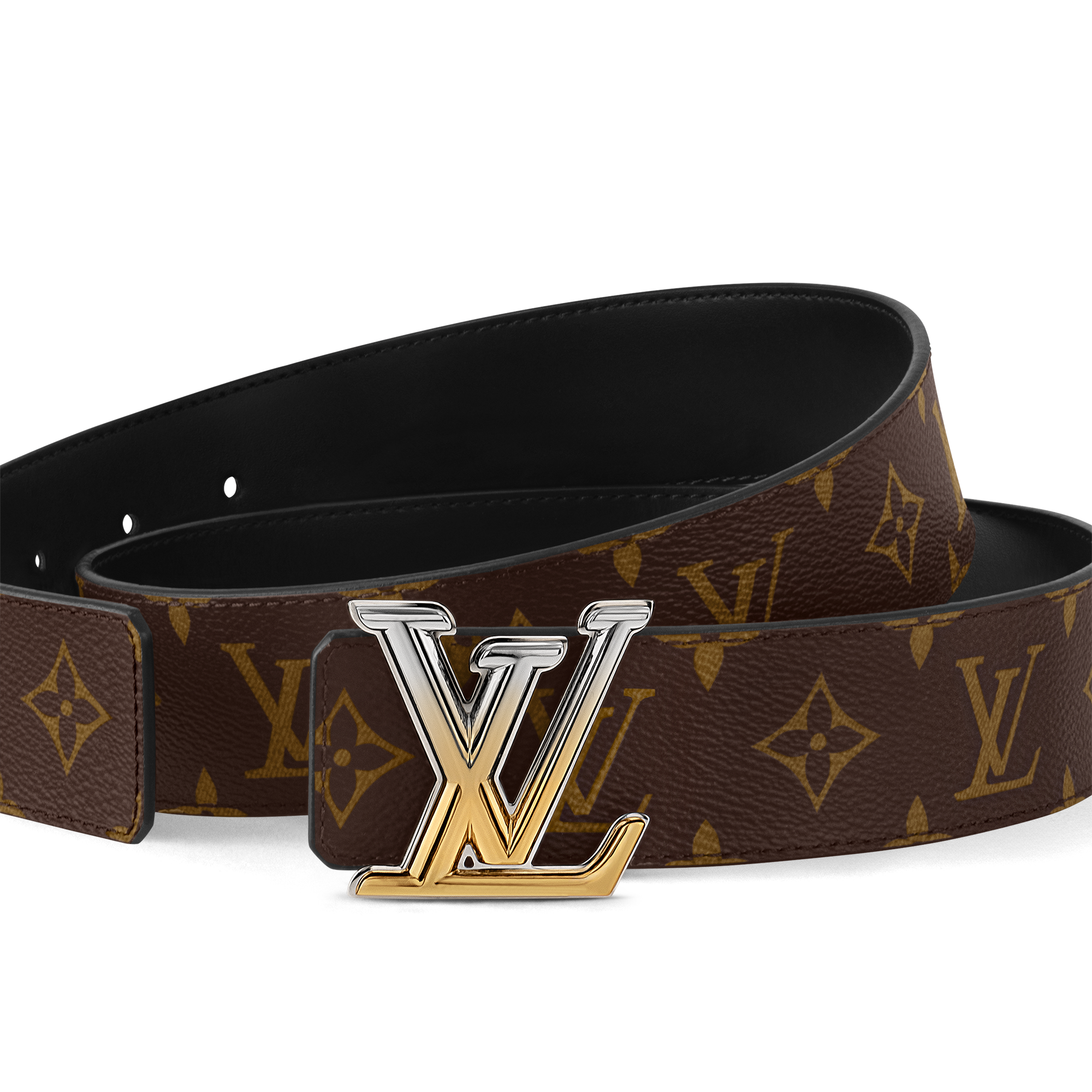 Men - LV Dimension Gradient 40MM Reversible Belt  Men Accessories Belts | LOUIS VUITTON (Product zoom)