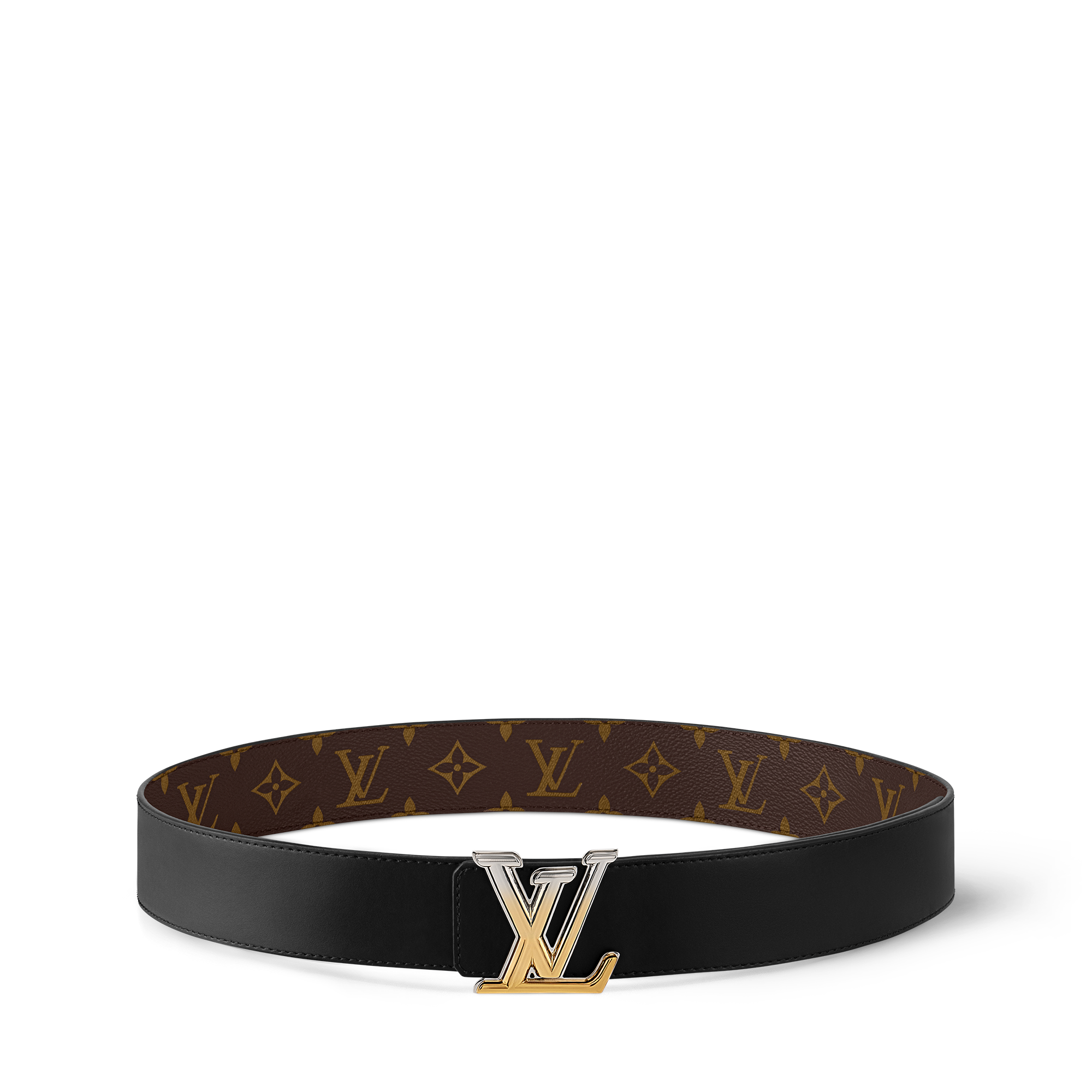 Men - LV Dimension Gradient 40MM Reversible Belt  Men Accessories Belts | LOUIS VUITTON (Product zoom)