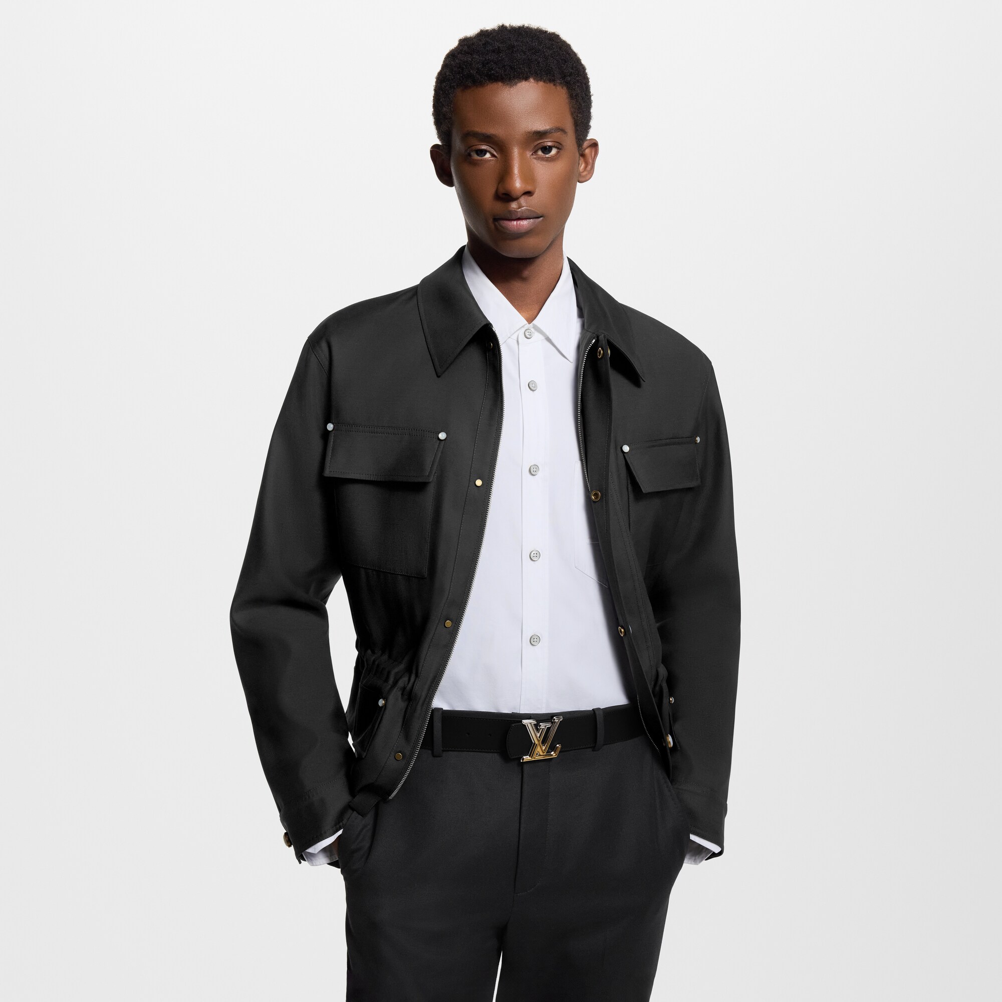 Men - LV Dimension Gradient 40MM Reversible Belt  Men Accessories Belts | LOUIS VUITTON (Product zoom)