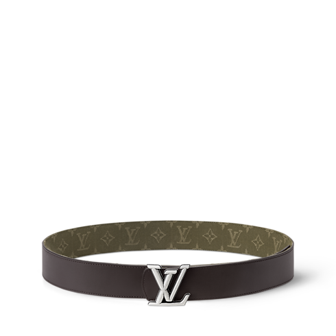 Men - LV Dimension Monogram Surplus Cotton 40MM Belt G77 Men Accessories Belts | LOUIS VUITTON (Product zoom)