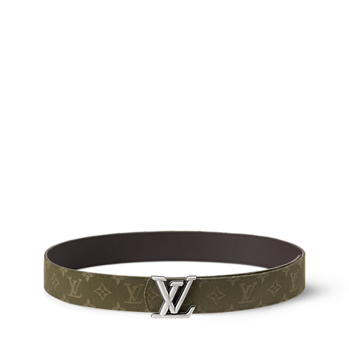 Men - LV Dimension Monogram Surplus Jacquard 40MM Belt G77 Men Accessories Belts | LOUIS VUITTON (Product zoom)
