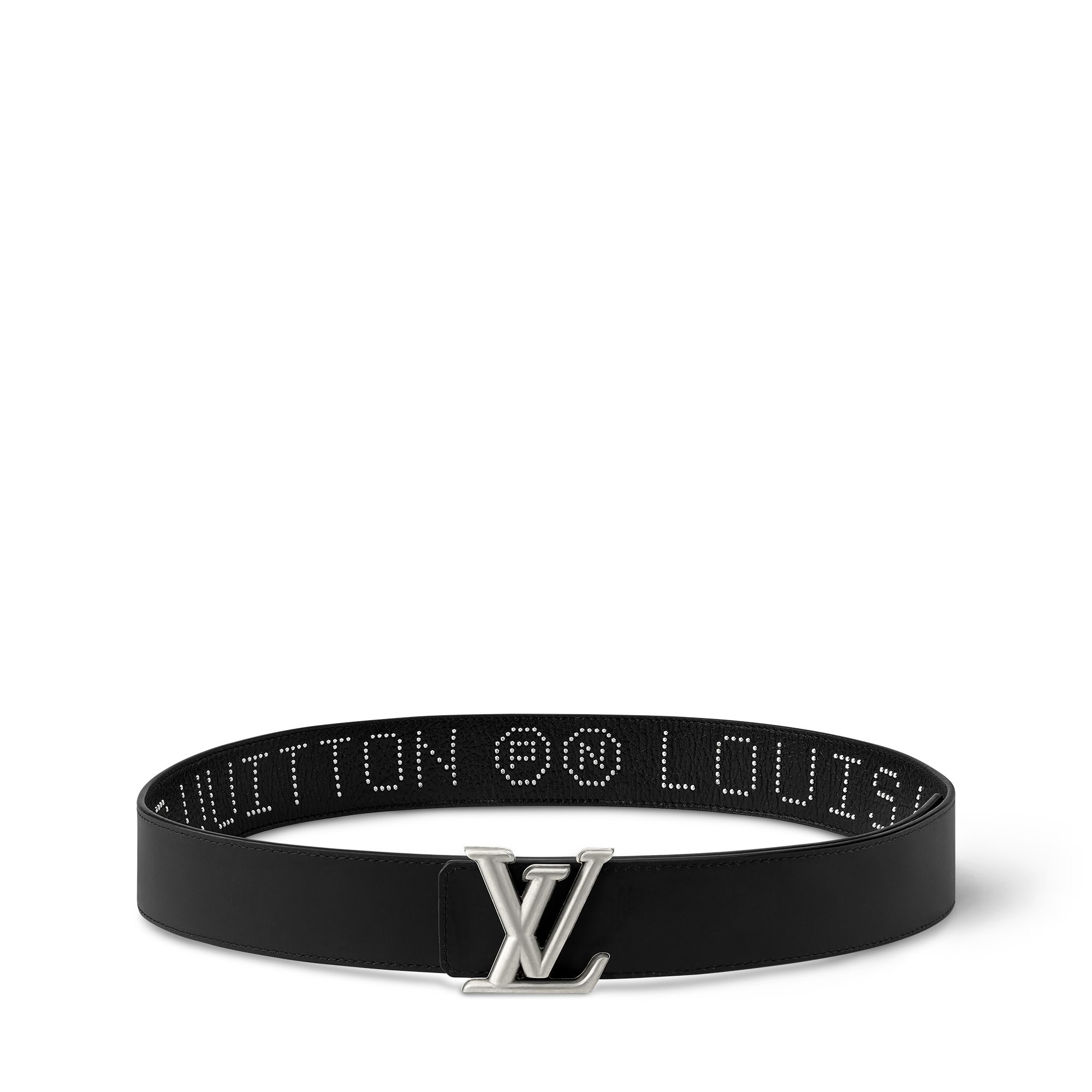 Men - LV Dimension Rockabilly Studs 40MM Reversible Belt  Men Accessories Belts | LOUIS VUITTON (Product zoom)