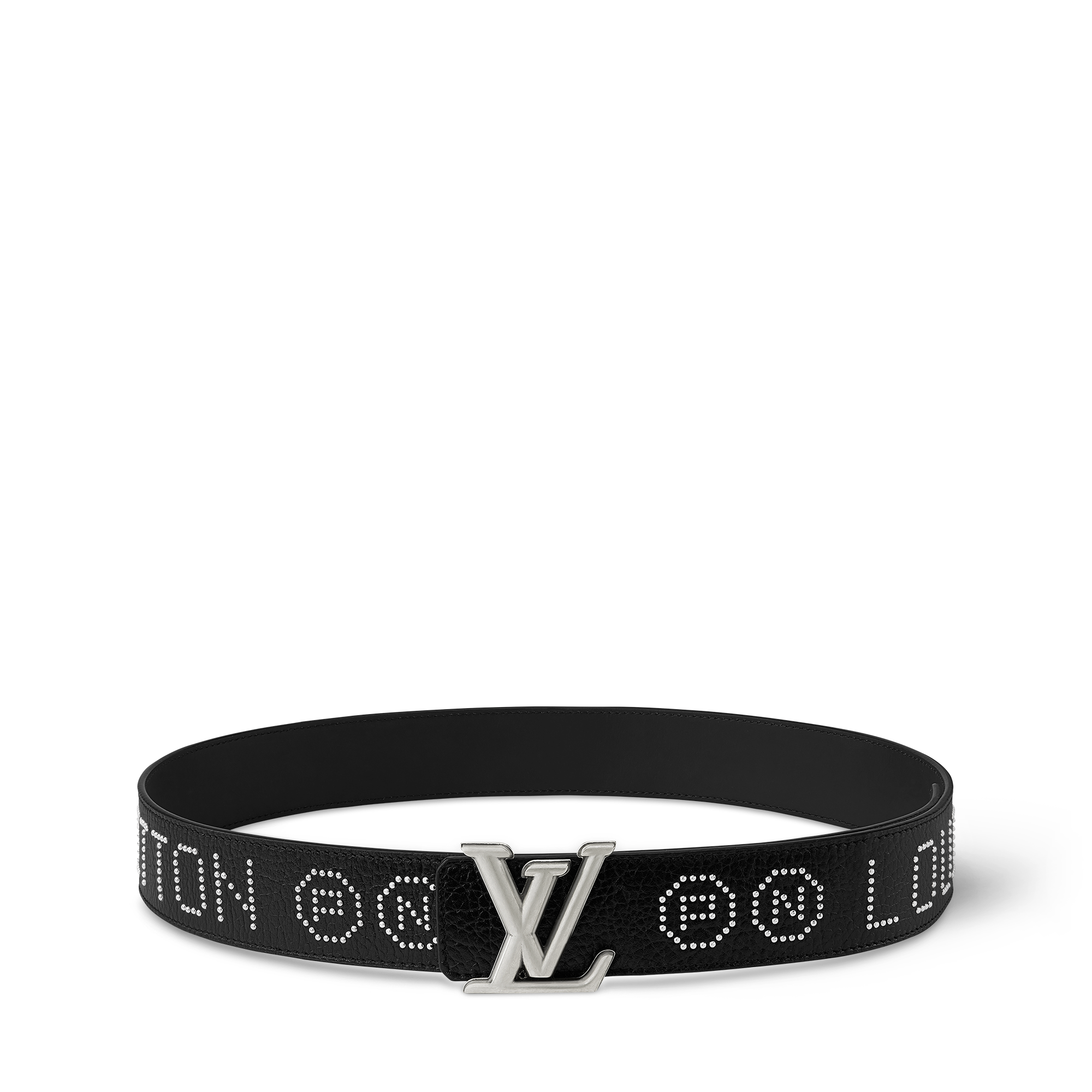 Men - LV Dimension Rockabilly Studs 40MM Reversible Belt  Men Accessories Belts | LOUIS VUITTON (Product zoom)