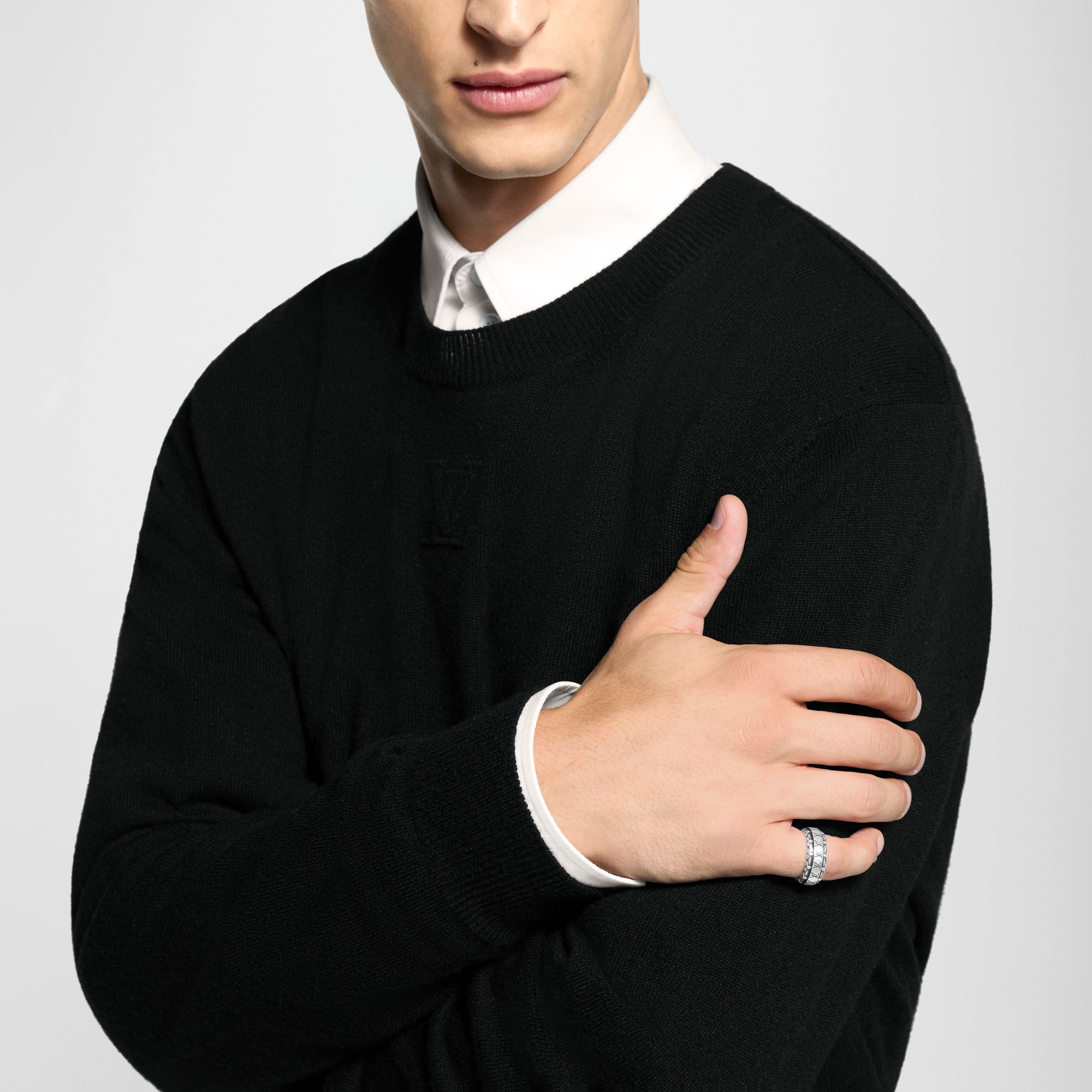 Men - LV Drift Ring S00 Men Fashion Jewellery Rings | LOUIS VUITTON (Product zoom)