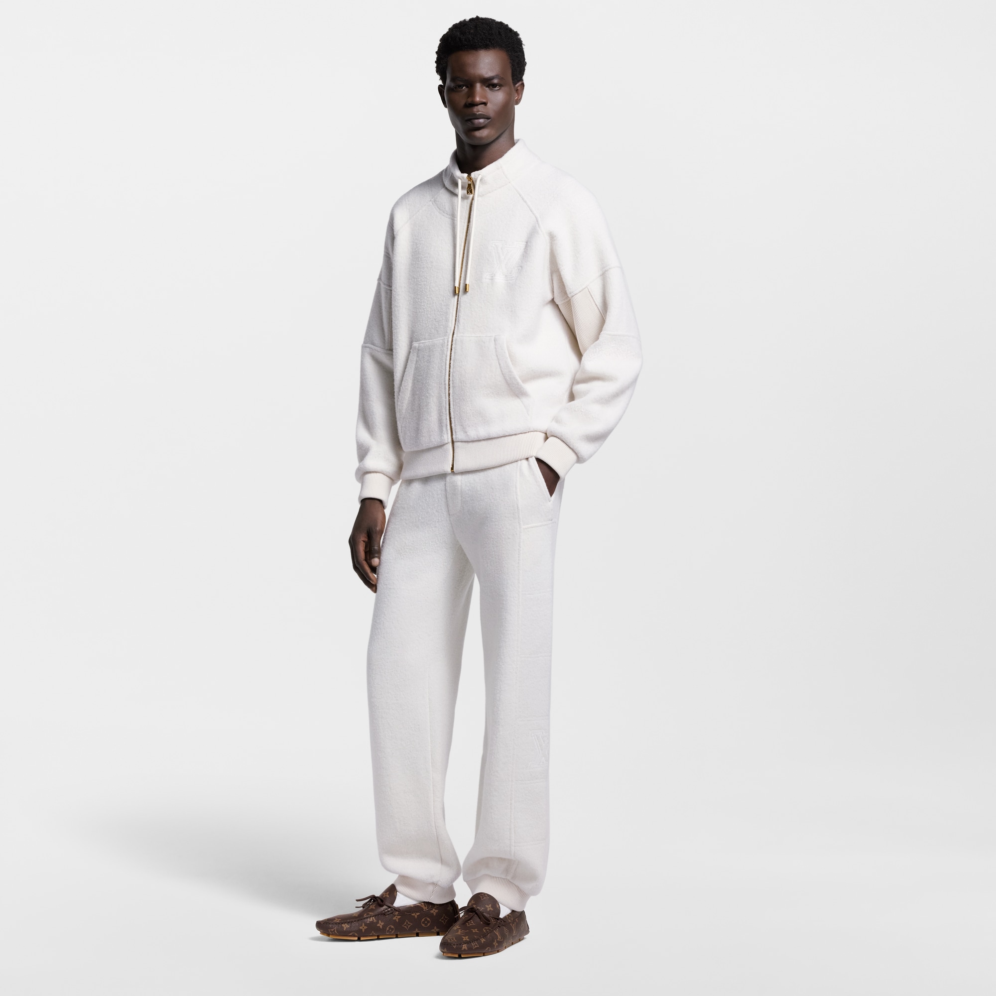 Men - LV Driver Moccasins  Men Shoes All Shoes | LOUIS VUITTON (Product zoom)