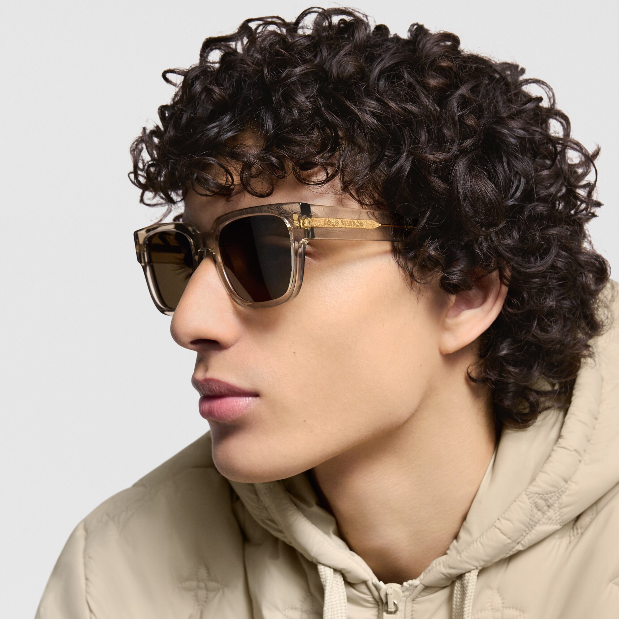 Men - LV Escape Square Sunglasses S00 Men Accessories Sunglasses | LOUIS VUITTON (Product zoom)