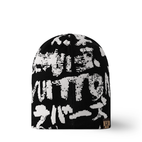Men - LV Fit Scribble Beanie S00 Men Accessories Hats, Beanies and Gloves | LOUIS VUITTON (Product zoom)