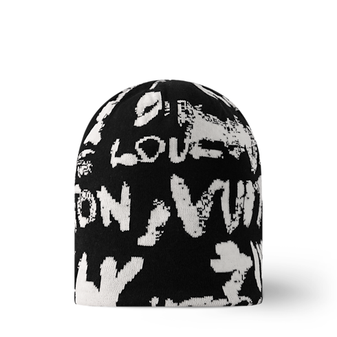 Men - LV Fit Scribble Beanie S00 Men Accessories Hats, Beanies and Gloves | LOUIS VUITTON (Product zoom)