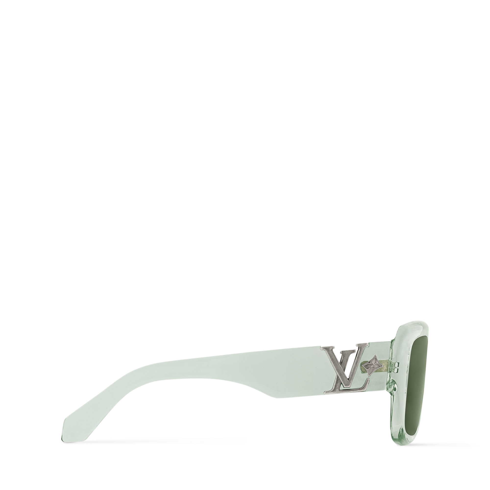 Men - LV Flower Square Sunglasses S00 Men Accessories Sunglasses | LOUIS VUITTON (Product zoom)