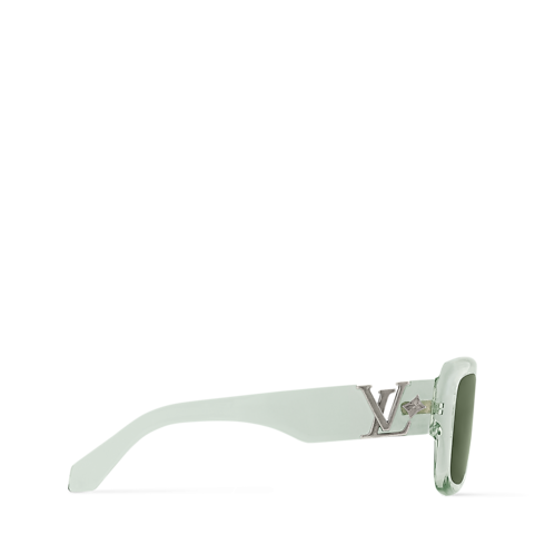 Men - LV Flower Square Sunglasses S00 Men Accessories Sunglasses | LOUIS VUITTON (Product zoom)