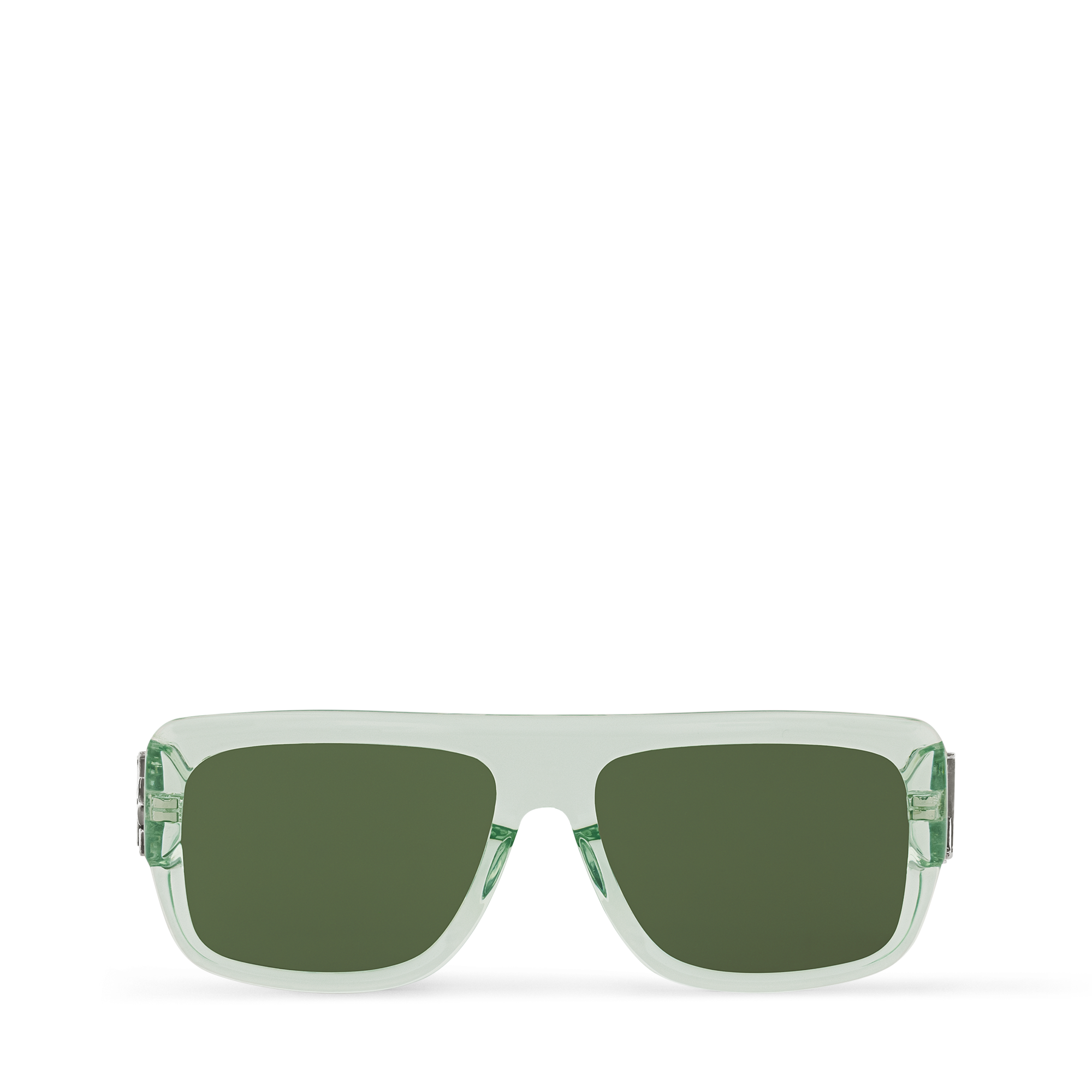 Men - LV Flower Square Sunglasses S00 Men Accessories Sunglasses | LOUIS VUITTON (Product zoom)