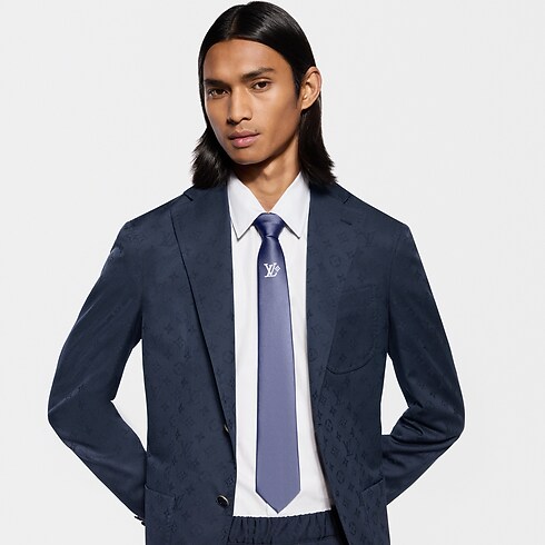 Men - LV Flower Tie S00 Men Accessories Ties | LOUIS VUITTON (Product zoom)