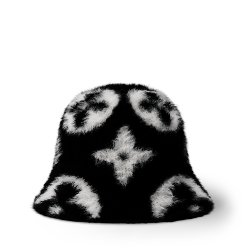 Women - LV Fluffy Monogram Hat S00 Women Accessories Hats & Caps | LOUIS VUITTON (Product zoom)
