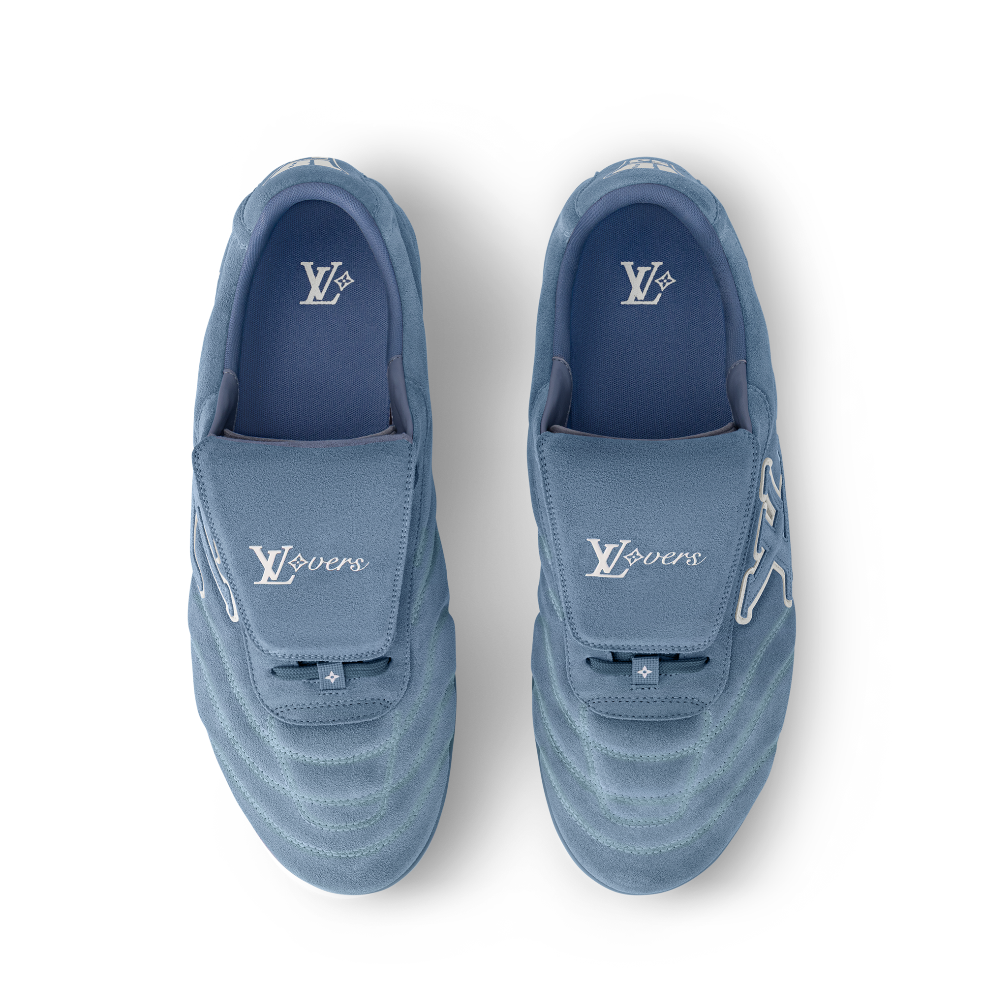 Men - LV Footprint Soccer Trainers  Men Shoes Trainers | LOUIS VUITTON (Product zoom)