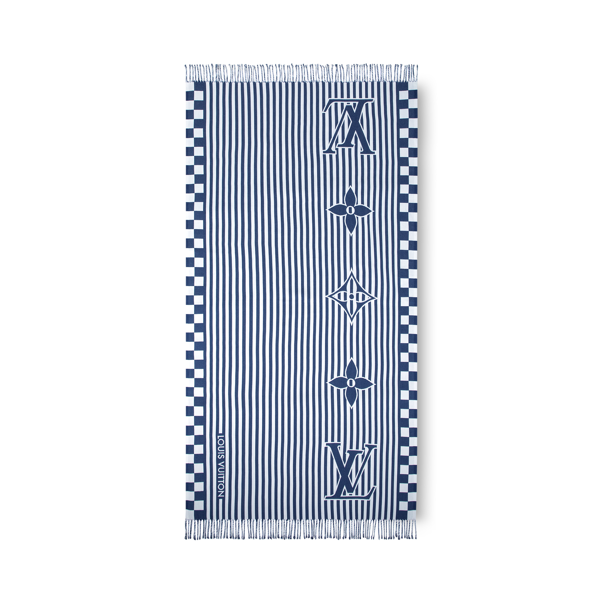 Men - LV Graphical Beach Towel S00 Men Accessories Home Textiles | LOUIS VUITTON (Product zoom)