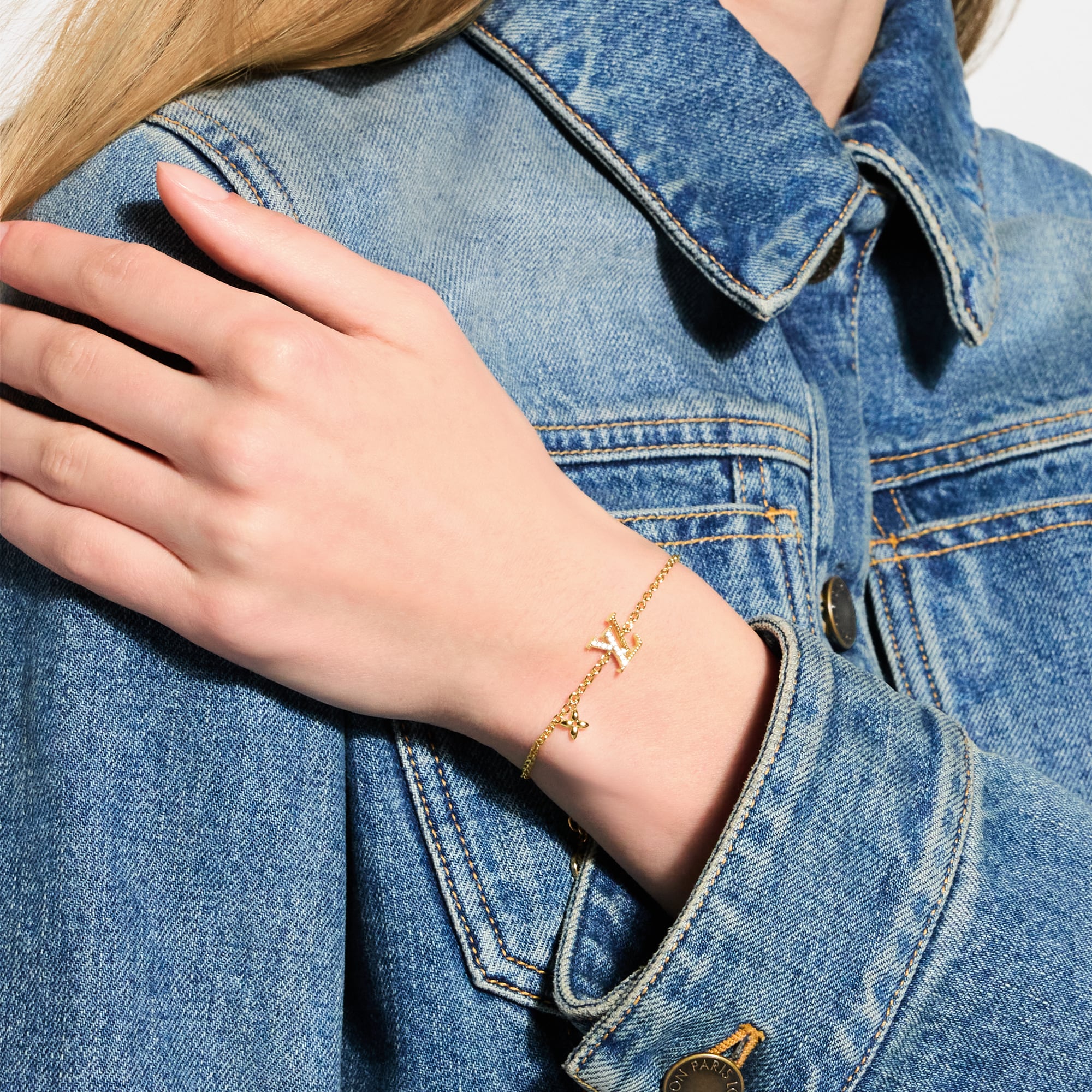 LV アイコニック ブレスレット ゴールド LV Iconic Bracelet - Luxury