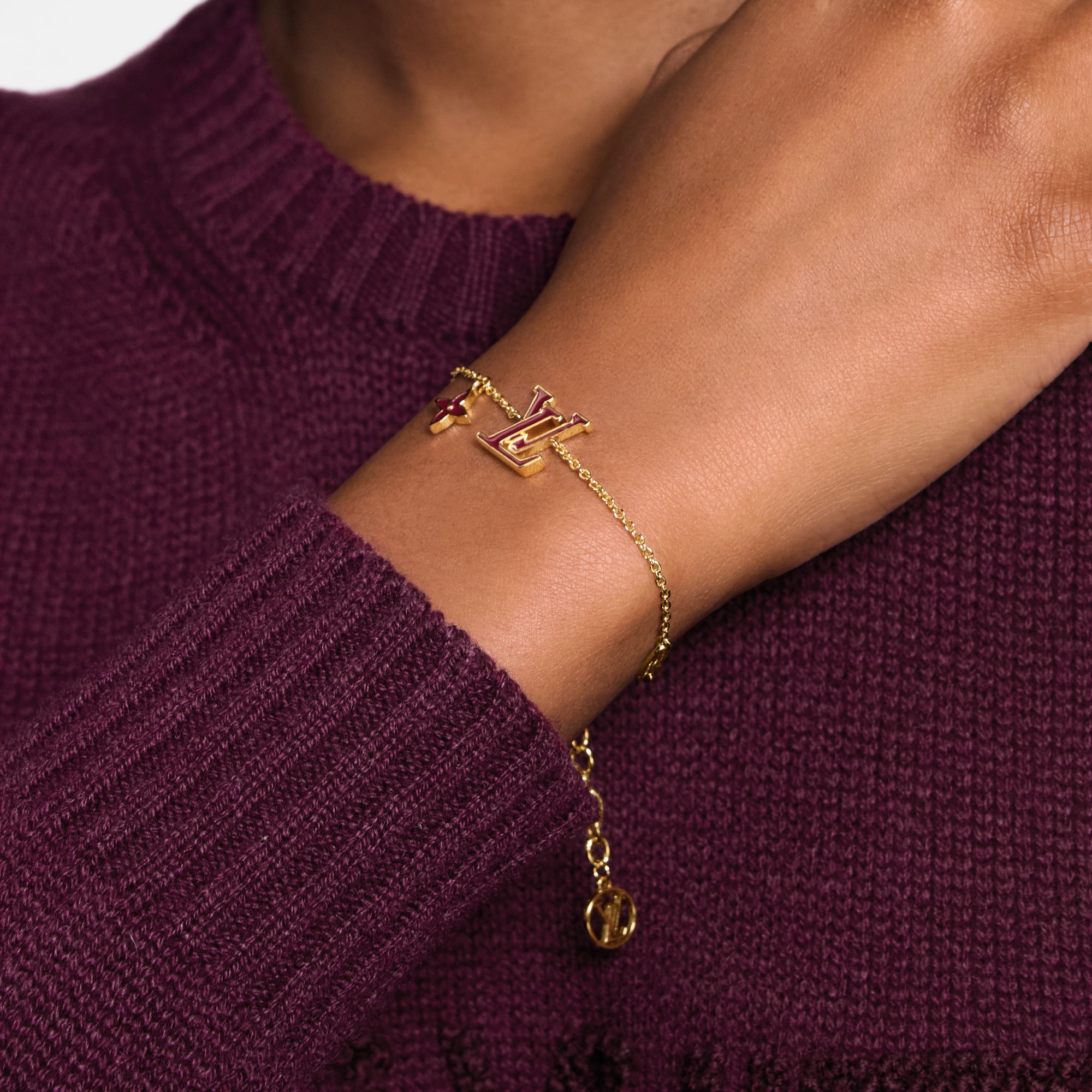 Women - LV Iconic Enamel Bracelet S00 Women Fashion Jewellery All Fashion Jewellery | LOUIS VUITTON (Product zoom)